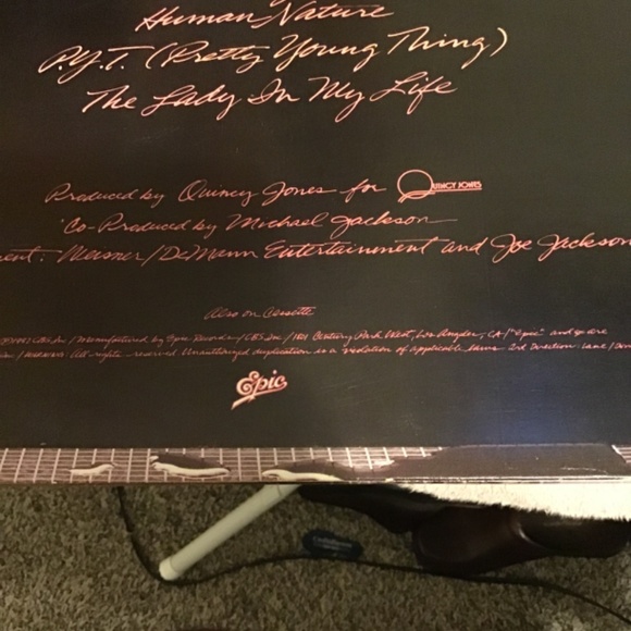 Epic Record, #1 record ever Sold, MICHAEL JACKSON ‘S THRILLER, original , 1982 - Picture 8 of 8